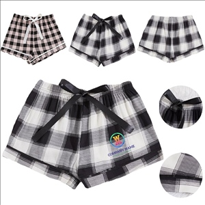 Women's Plaid Pajama Shorts